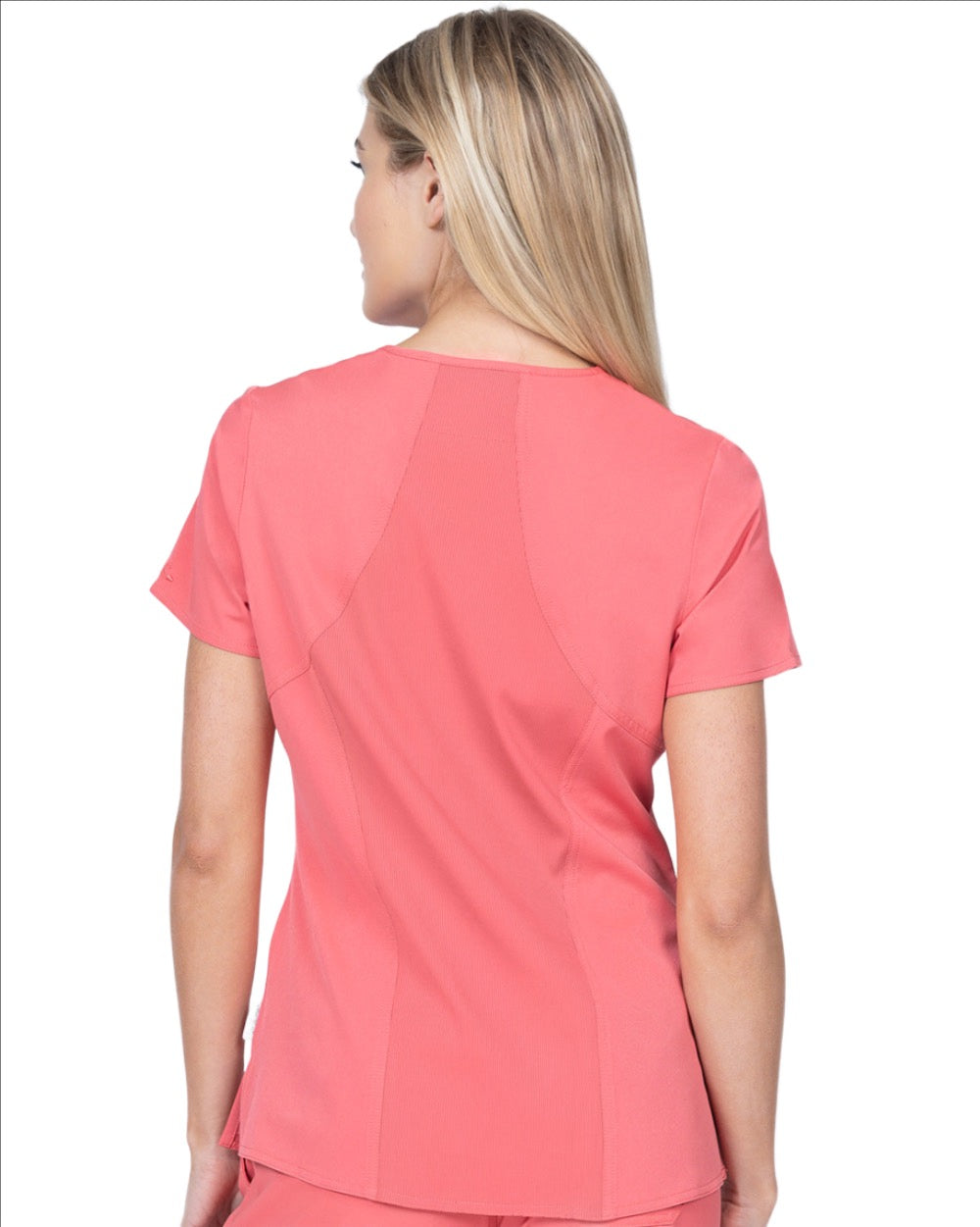 Ava Therese Back Knit Scrub Top