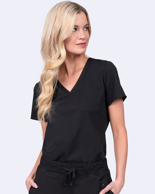 Ava Therese Peyton Tuck In Scrub Top