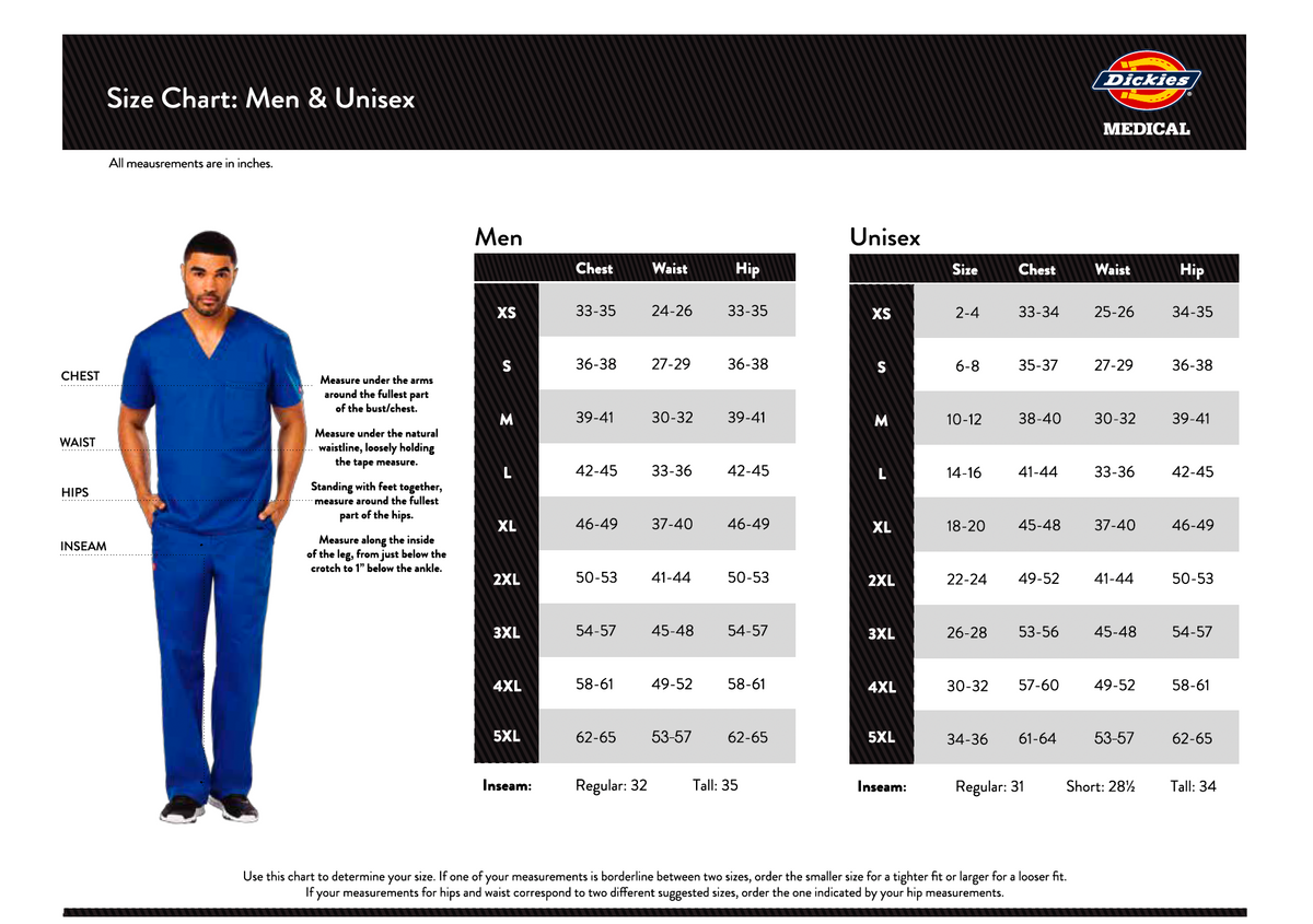 Pantalon de jogging médical à taille naturelle pour homme Dickies Dynamix