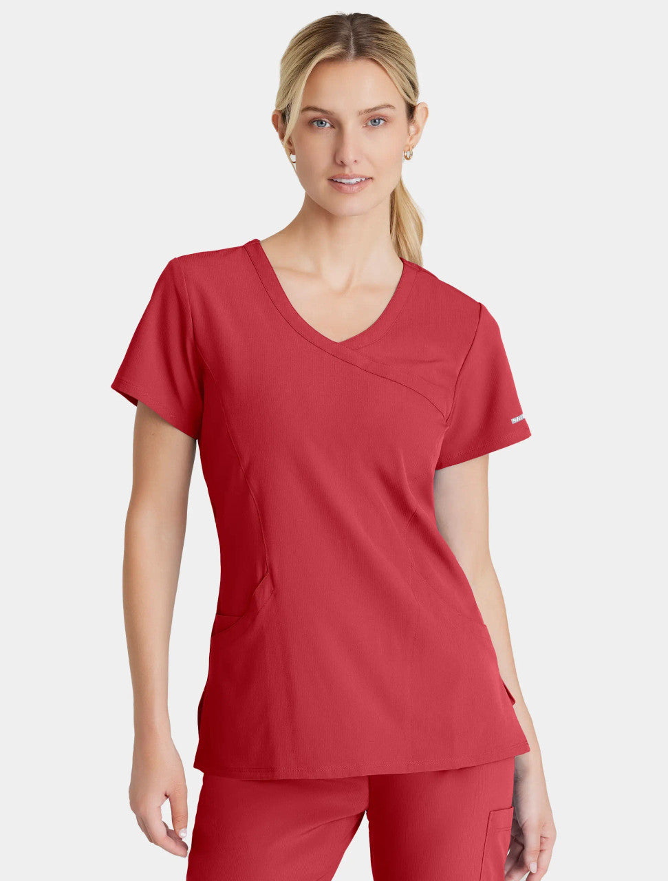 Skechers Reliance Mock Wrap Scrub Top