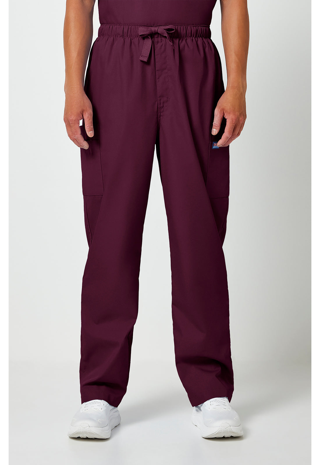 Cherokee Workwear Originals Mens Fly Front Cargo Scrub Pants