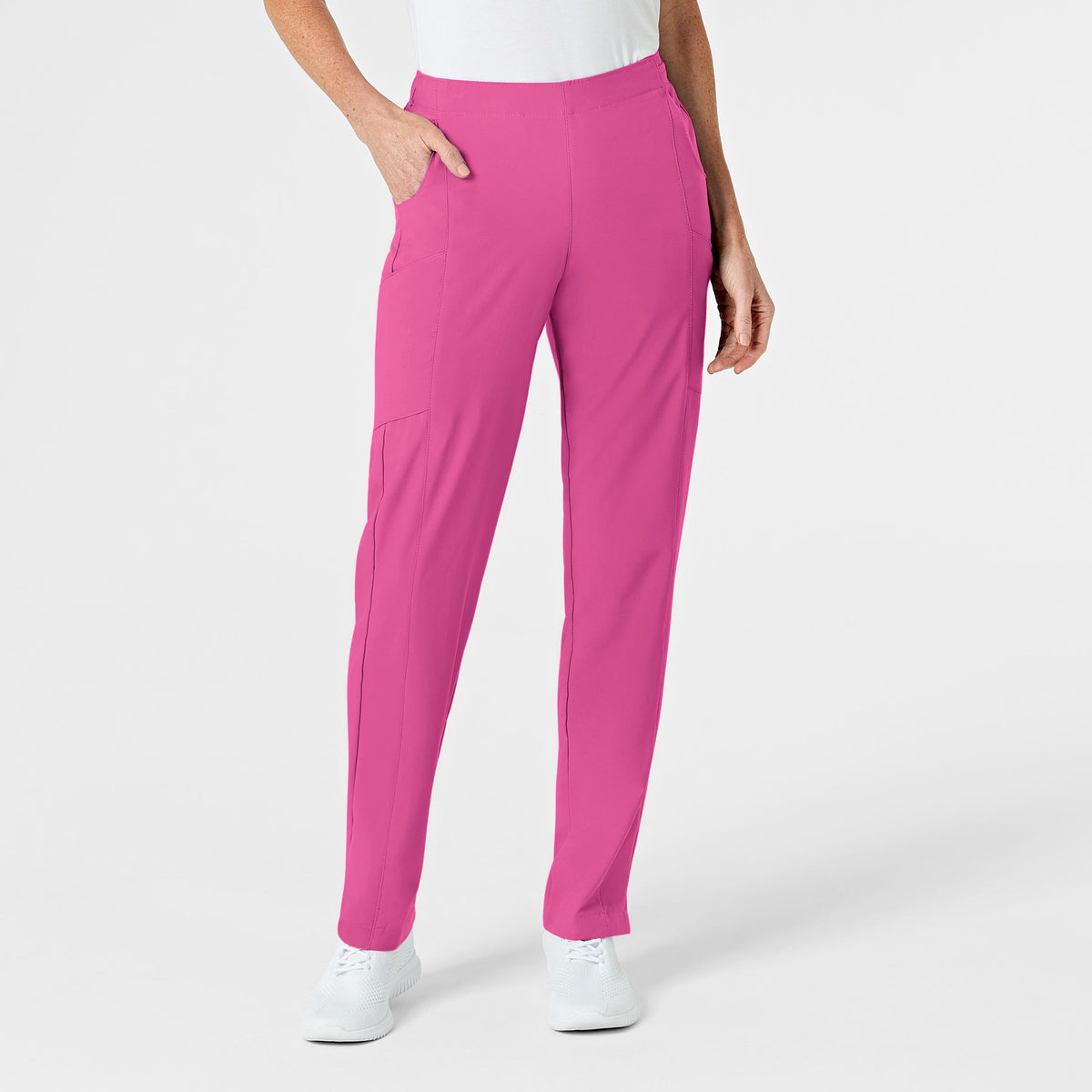 WonderWink W123 Flat Front Double Cargo Scrub Pants