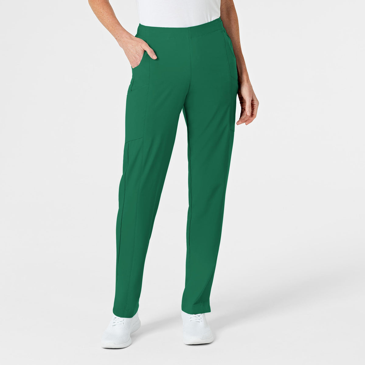 WonderWink W123 Flat Front Double Cargo Scrub Pants