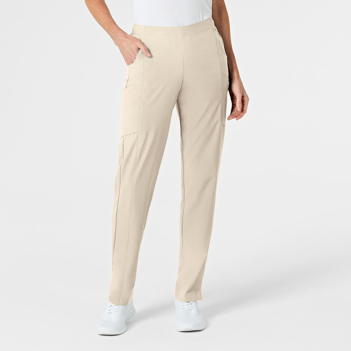 WonderWink W123 Flat Front Double Cargo Scrub Pants
