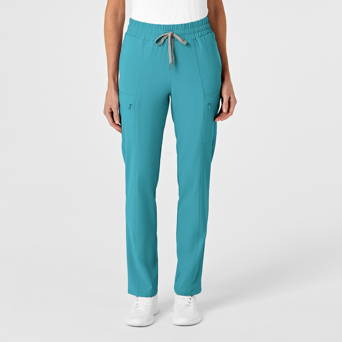 WonderWink Renew Tall High Waist Slim Scrub Pants