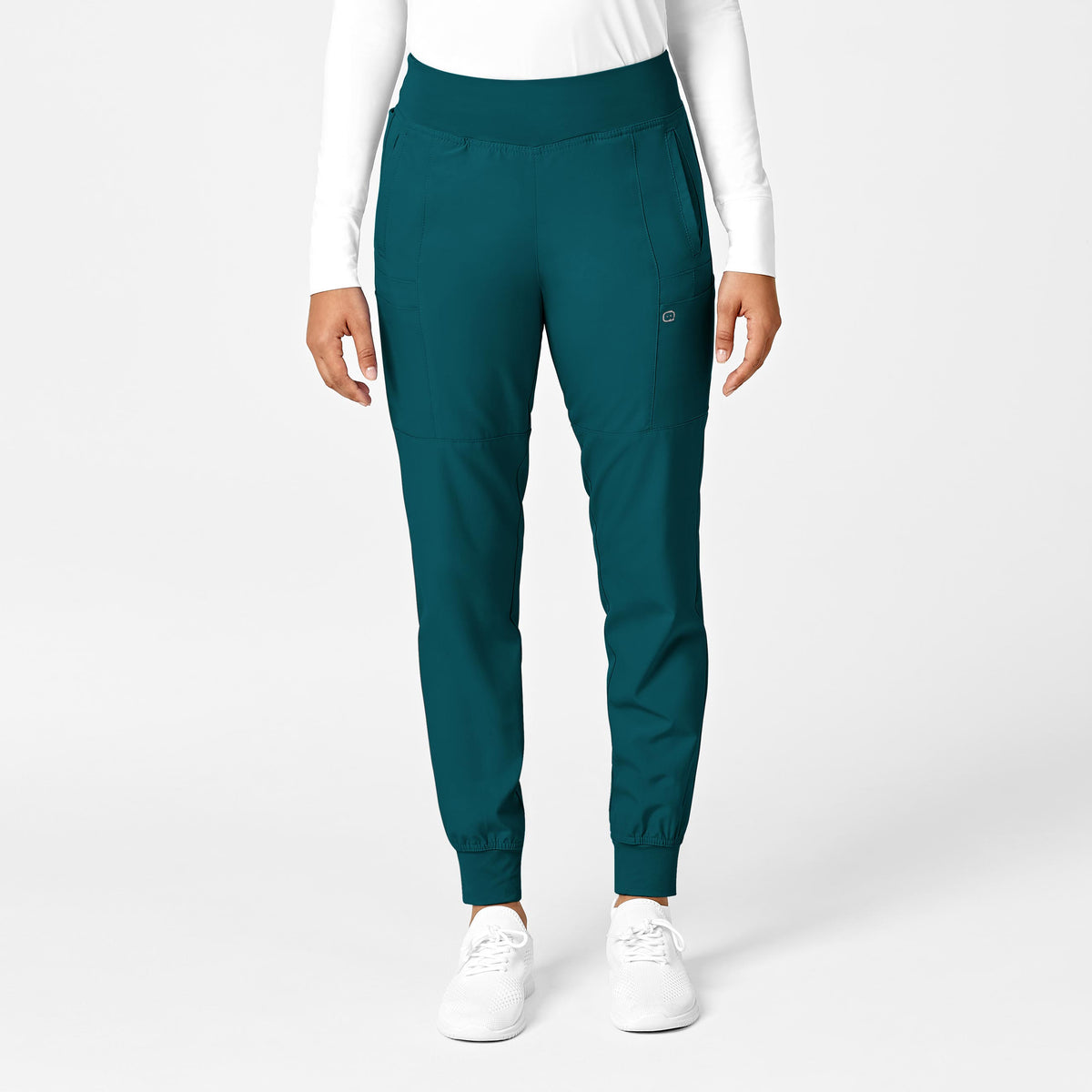 Pantalones médicos WonderWink W123 Tall Comfort Waist Jogger
