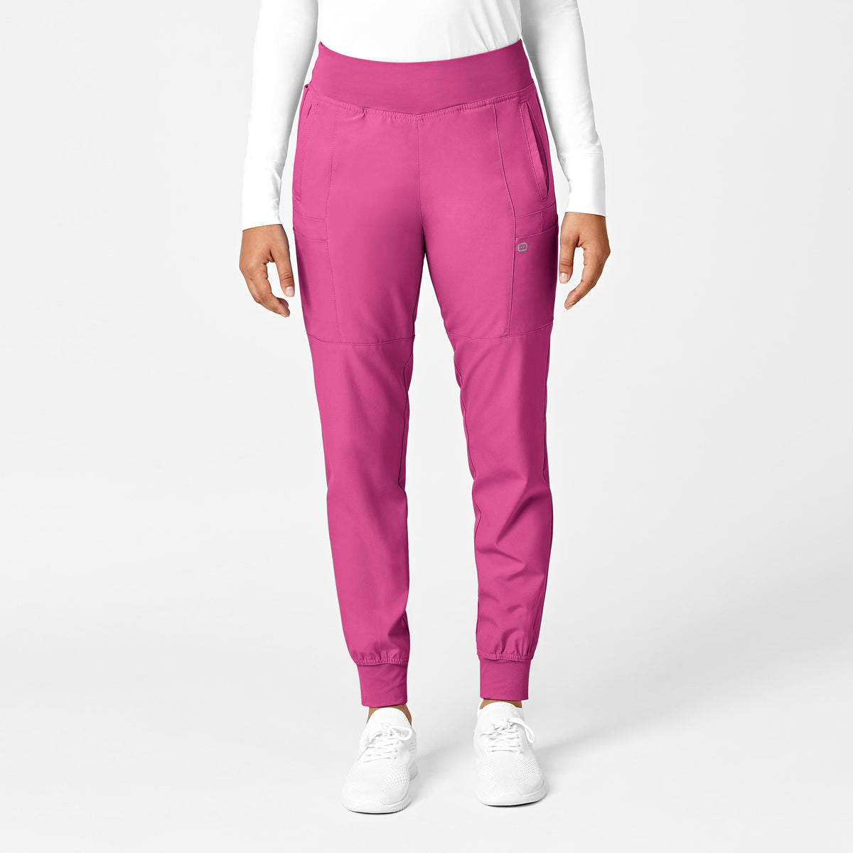 Pantalones médicos WonderWink W123 Tall Comfort Waist Jogger