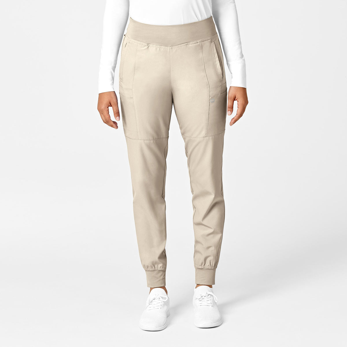 Pantalones médicos WonderWink W123 Tall Comfort Waist Jogger