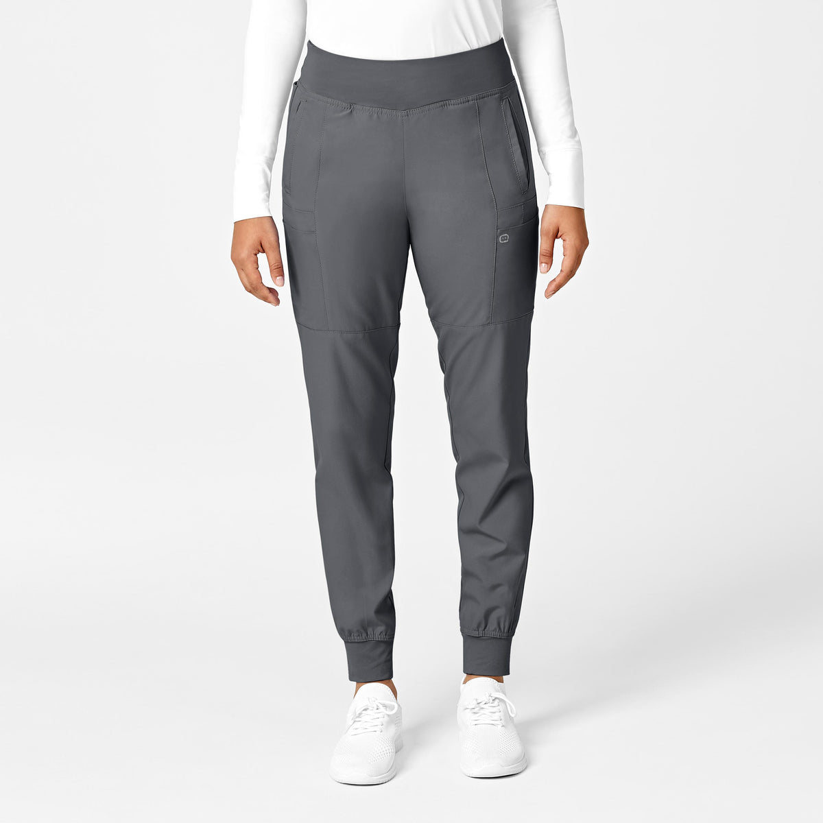 Pantalones médicos WonderWink W123 Tall Comfort Waist Jogger