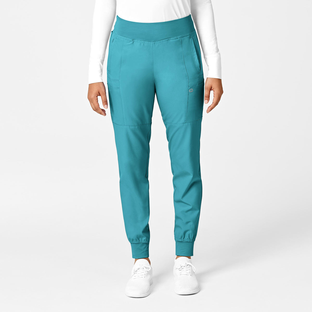Pantalones médicos WonderWink W123 Tall Comfort Waist Jogger