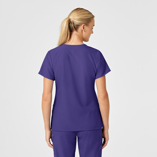 WonderWink W123 Stylized V-Neck Scrub Top