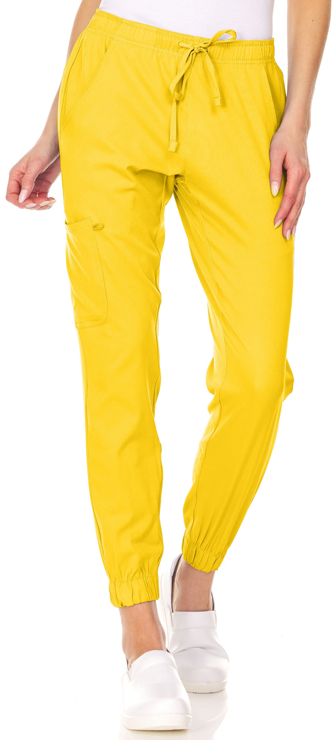 Medichic Leah Elastic Waist Cargo Jogger Scrub Pants