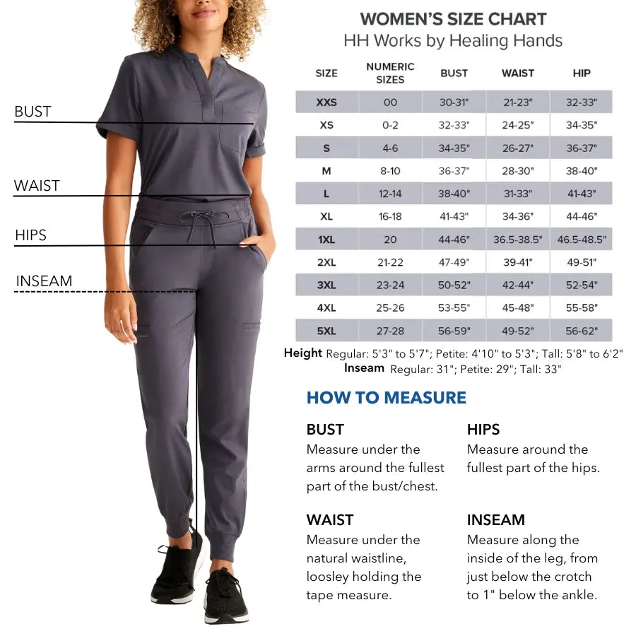 Pantalon de travail Raine de Healing Hands HH Works