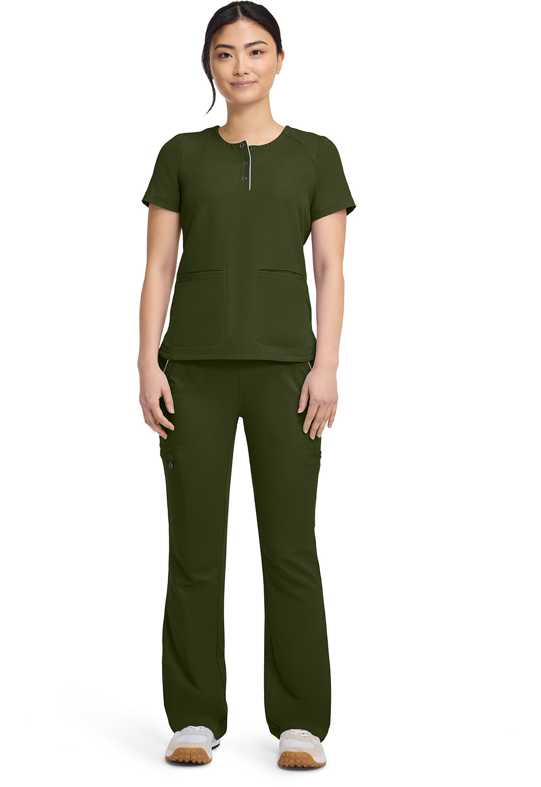 Healing Hands 360 Joy Crew Neck Scrub Top
