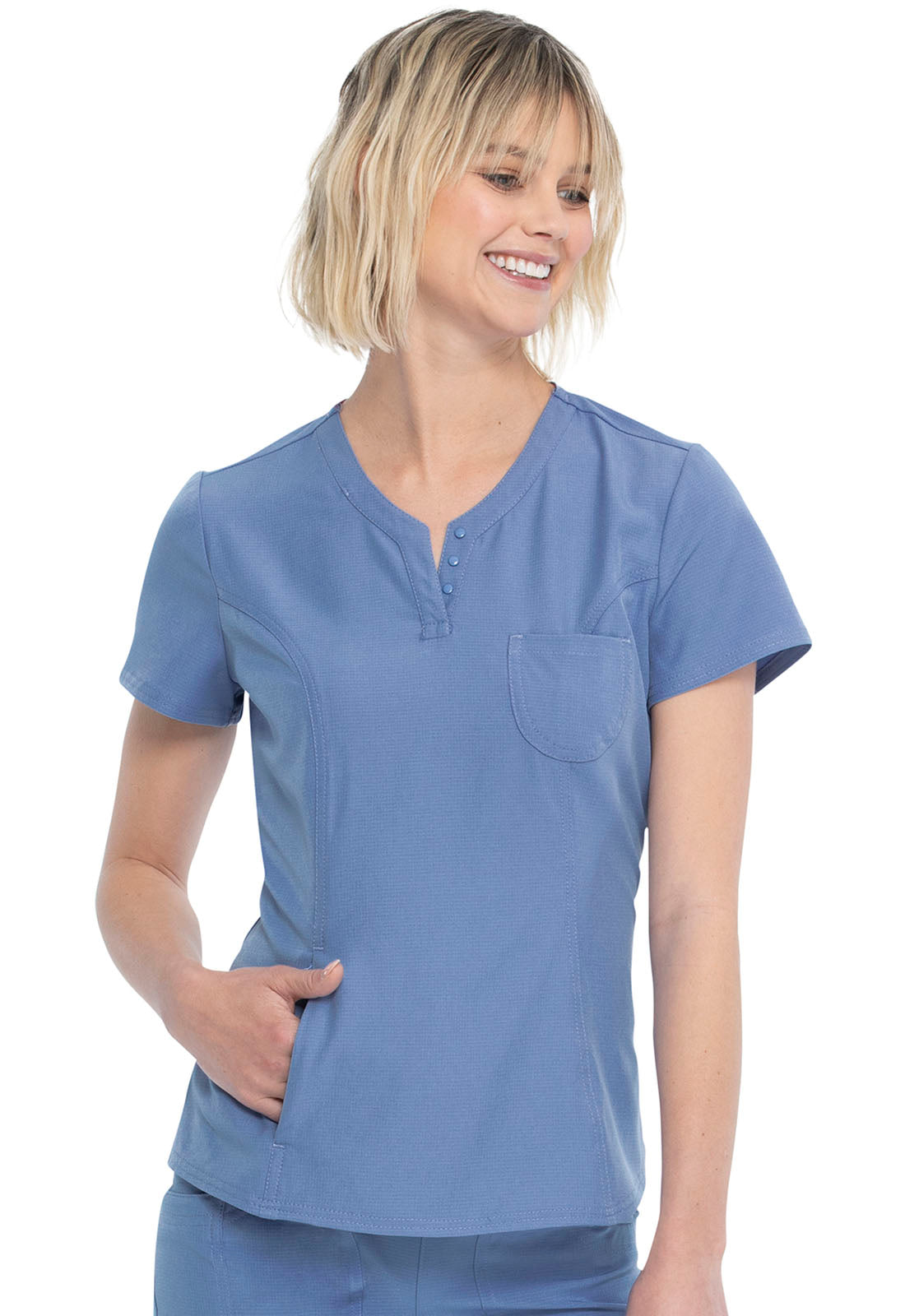 Heartsoul 1-Pocket Tuck In V-Neck Scrub Top