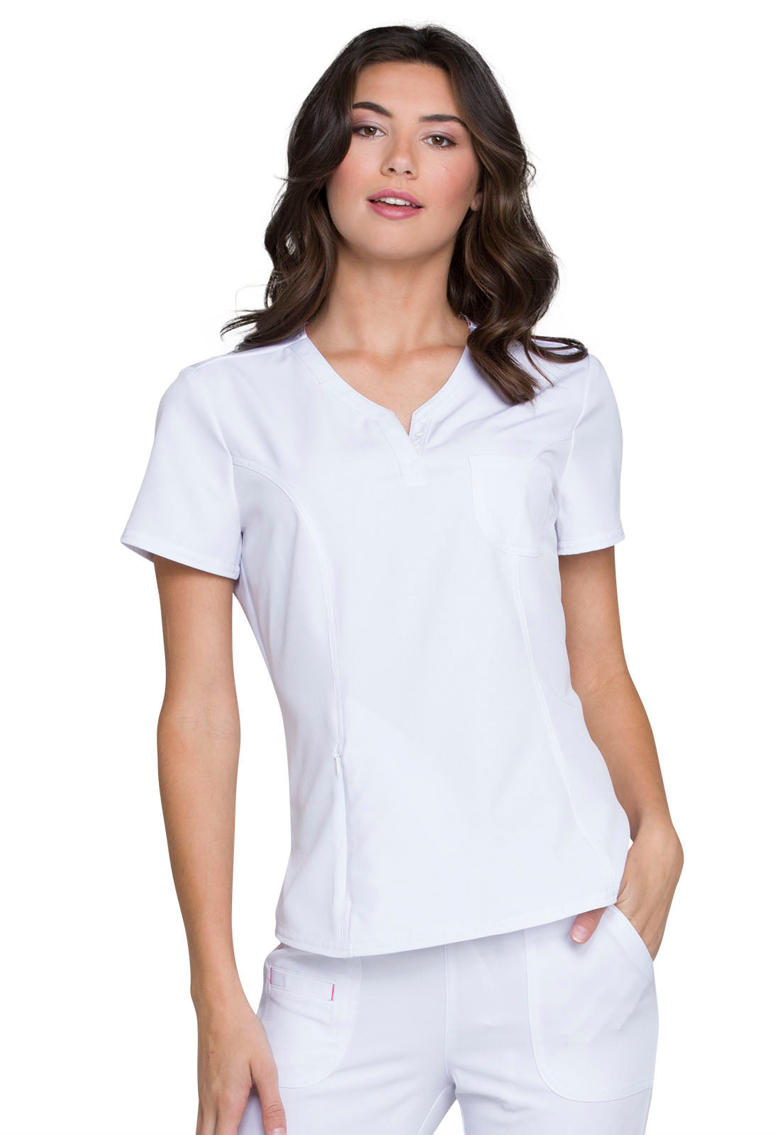 Heartsoul 1-Pocket Tuck In V-Neck Scrub Top