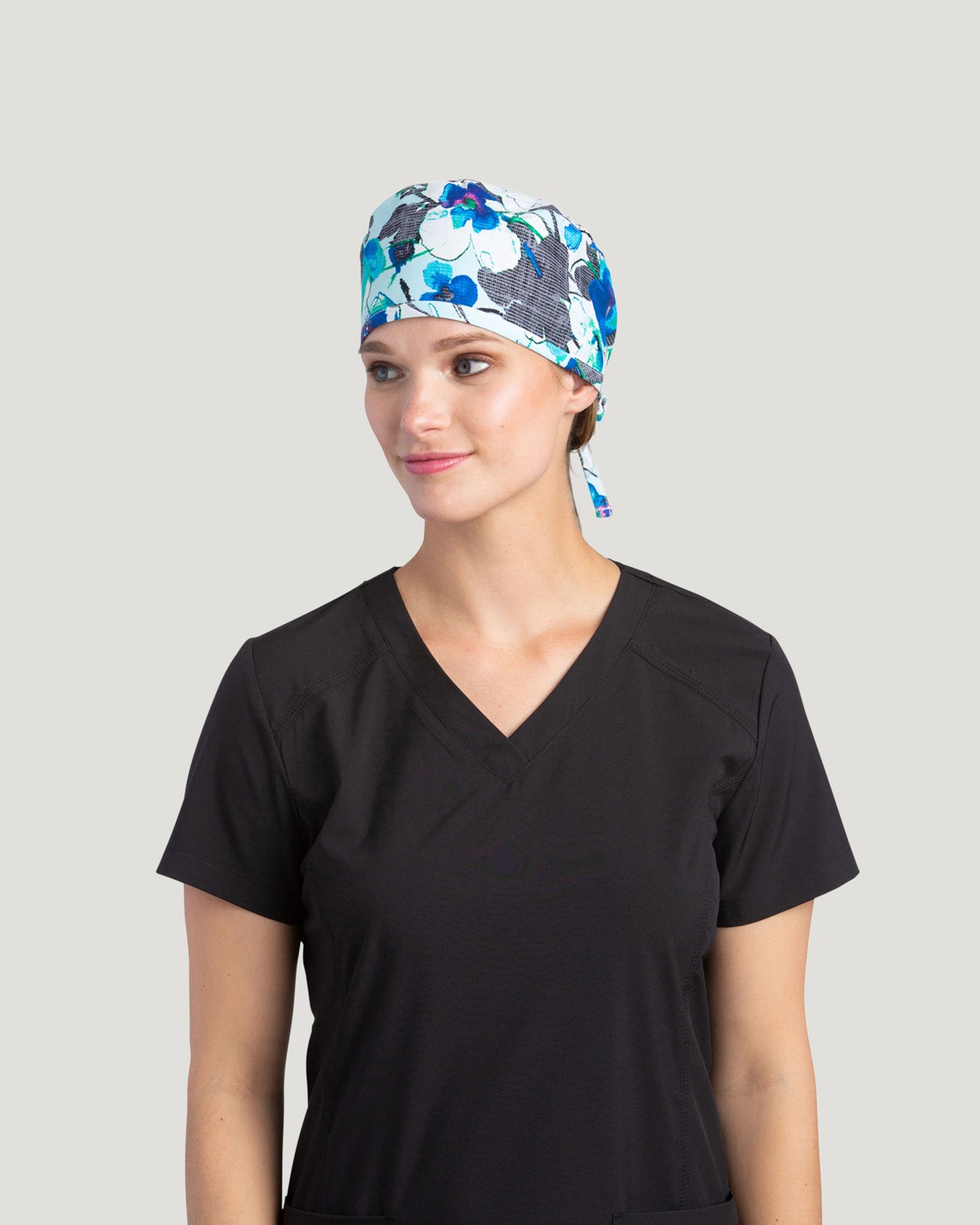 White Cross Fit Dreams of Glory Printed Scrub Cap