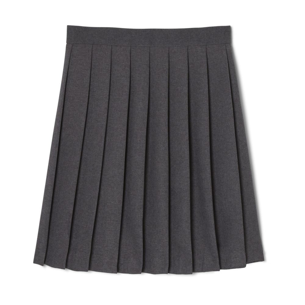 French Toast Girls Adjustable Waist Mid Length Pleated Skirt