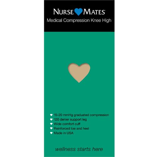 Nurse Mates Medical Compression Knee Highs