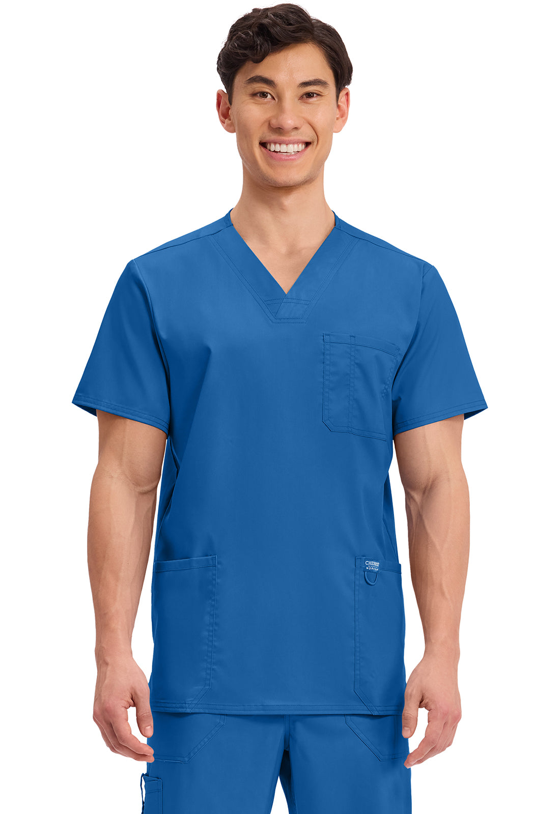 Cherokee Workwear Revolution Mens V-Neck Scrub Top