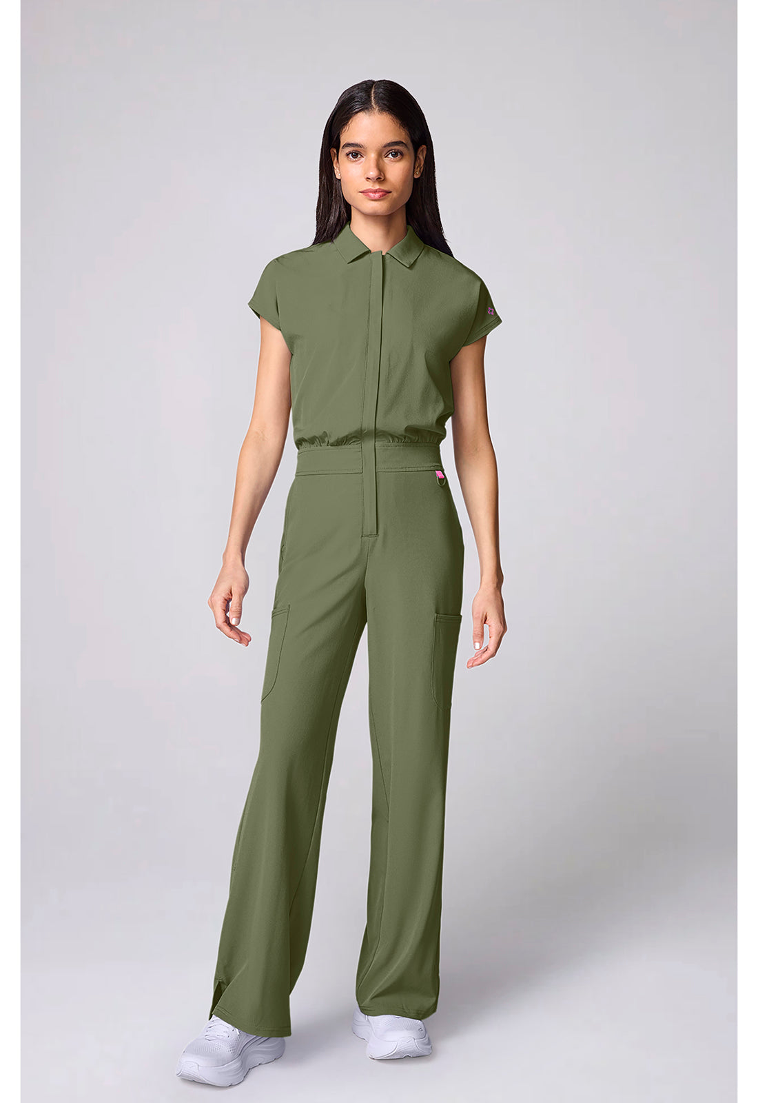 Combinaison de travail Med Couture Amp Dolman à jambes larges