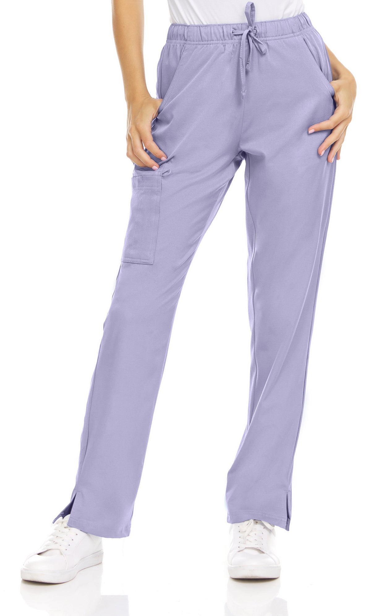 Medichic Tall Joelle Elastic Drawstring Cargo Scrub Pants