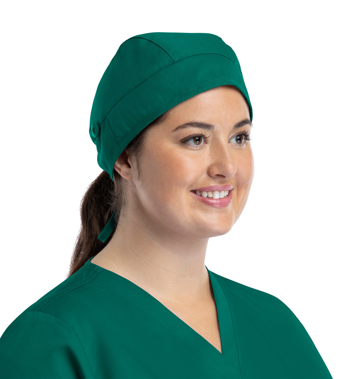 Maevn Unisex Scrub Cap With Buttons