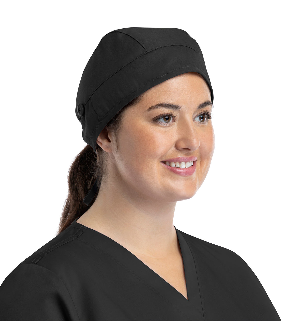 Maevn Unisex Scrub Cap With Buttons