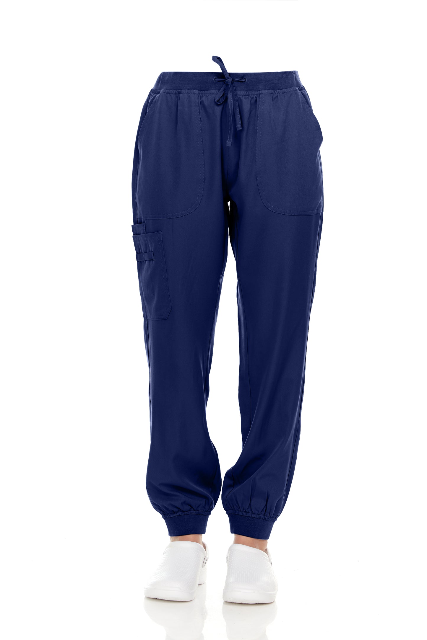 Pepino Uniforms Unisex Elastic Waist Cargo Stretch Jogger Scrub Pants