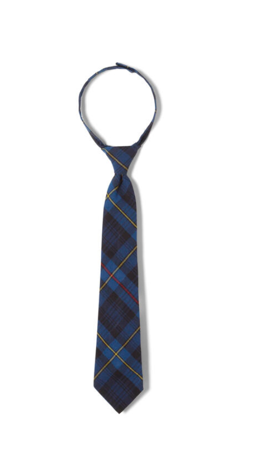 French Toast Boys Plaid Adjustable Tie
