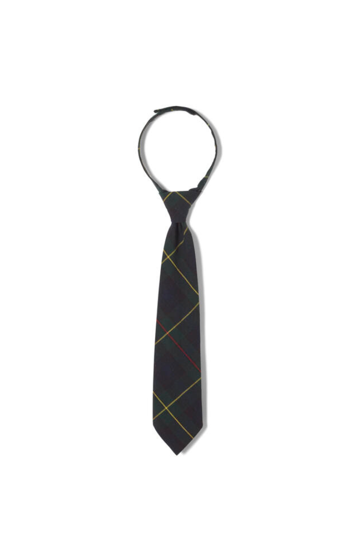 French Toast Boys Plaid Adjustable Tie