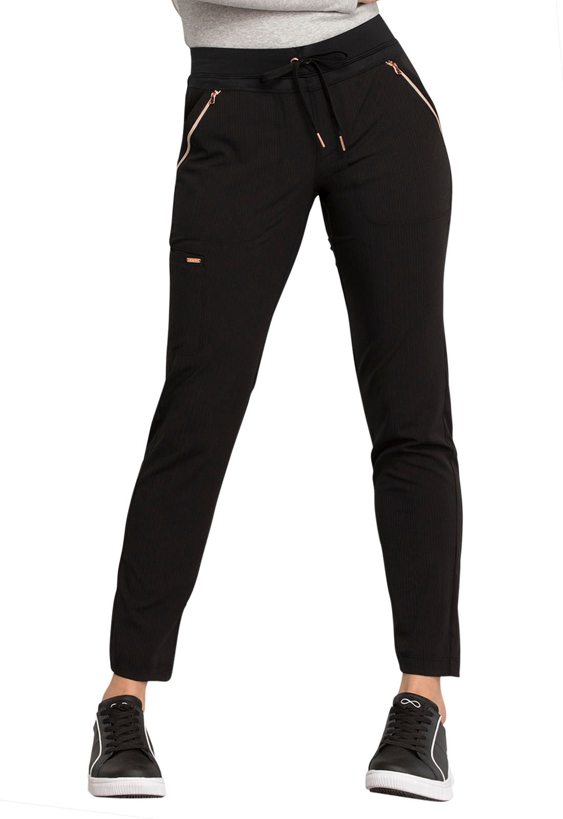 Pantalon d'hôpital Cherokee Statement taille mi-haute fuselé avec cordon de serrage