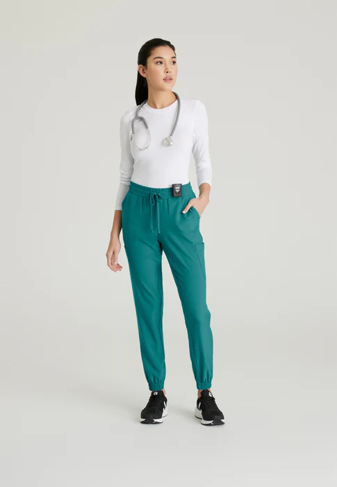 Grey's Anatomy Evolve Stretch Terra 6-Pocket Mid-Rise Cargo Scrub Jogger Pants