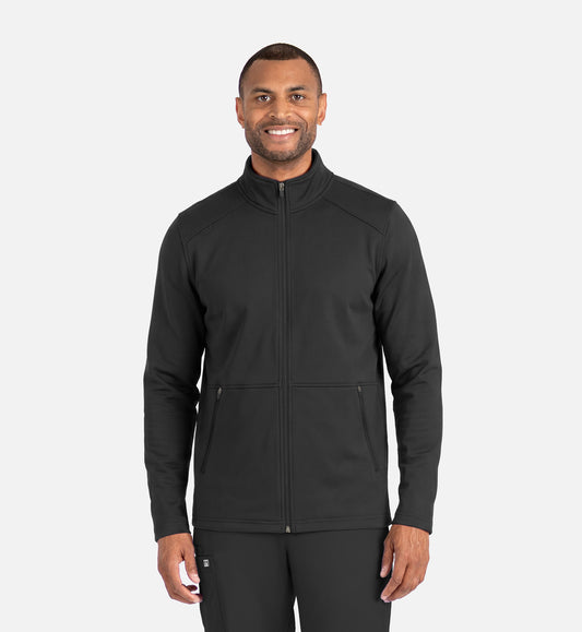 Maevn Blaze Lite Mens Warm-Up Fleece Scrub Jacket