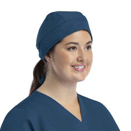 Maevn Unisex Scrub Cap With Buttons