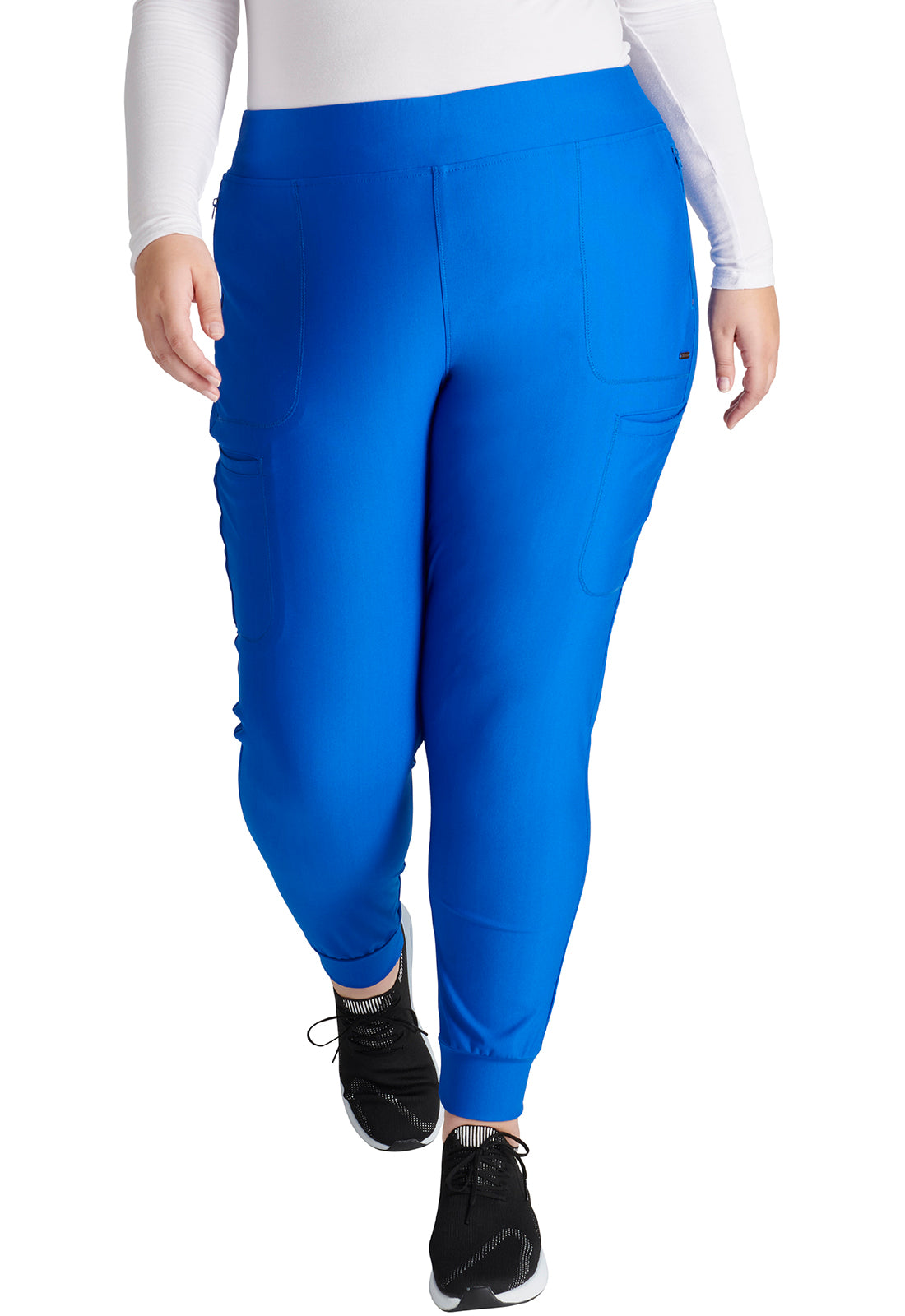 Cherokee Form Tall Mid Rise Tapered Leg Jogger Scrub Pants