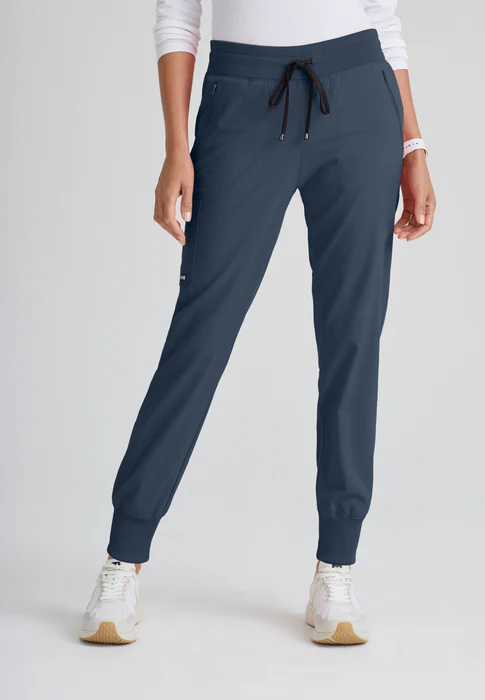 Grey's Anatomy Spandex Stretch Eden Mid-Rise Jogger Scrub Pants