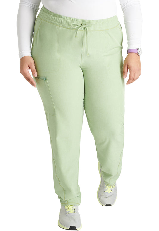 Cherokee Allura Mid Rise Tapered Leg Drawstring Scrub Pants
