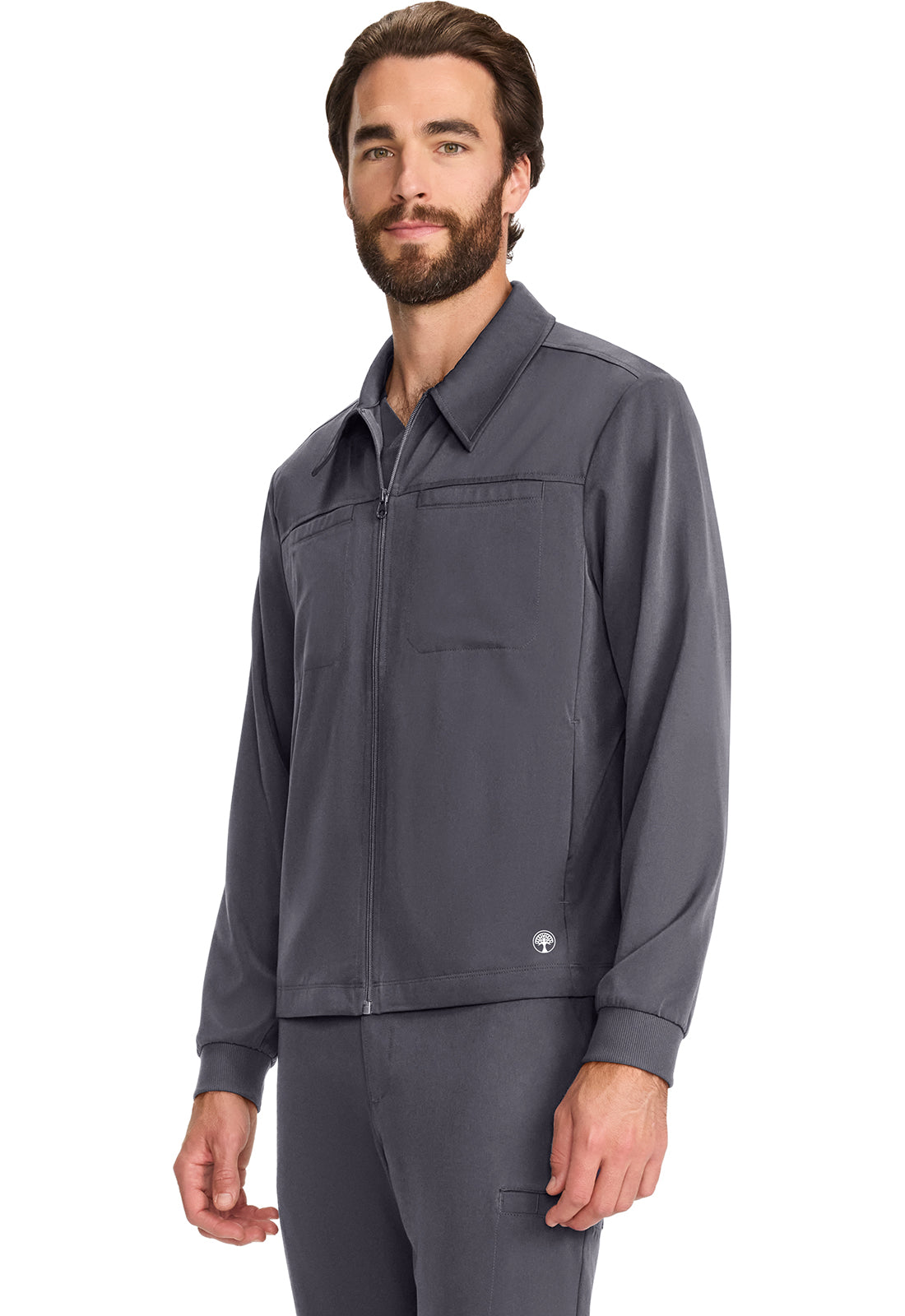 Veste médicale zippée pour homme Healing Hands HH Works