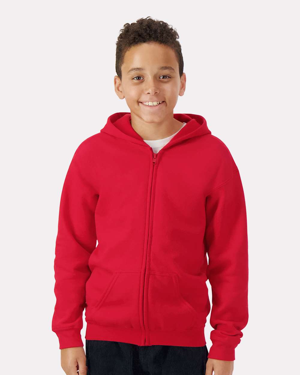 Gildan Youth Heavy Blend Full-Zip Hoodie