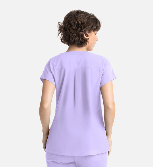 Maevn Momentum Dolman Tuck In Scrub Top