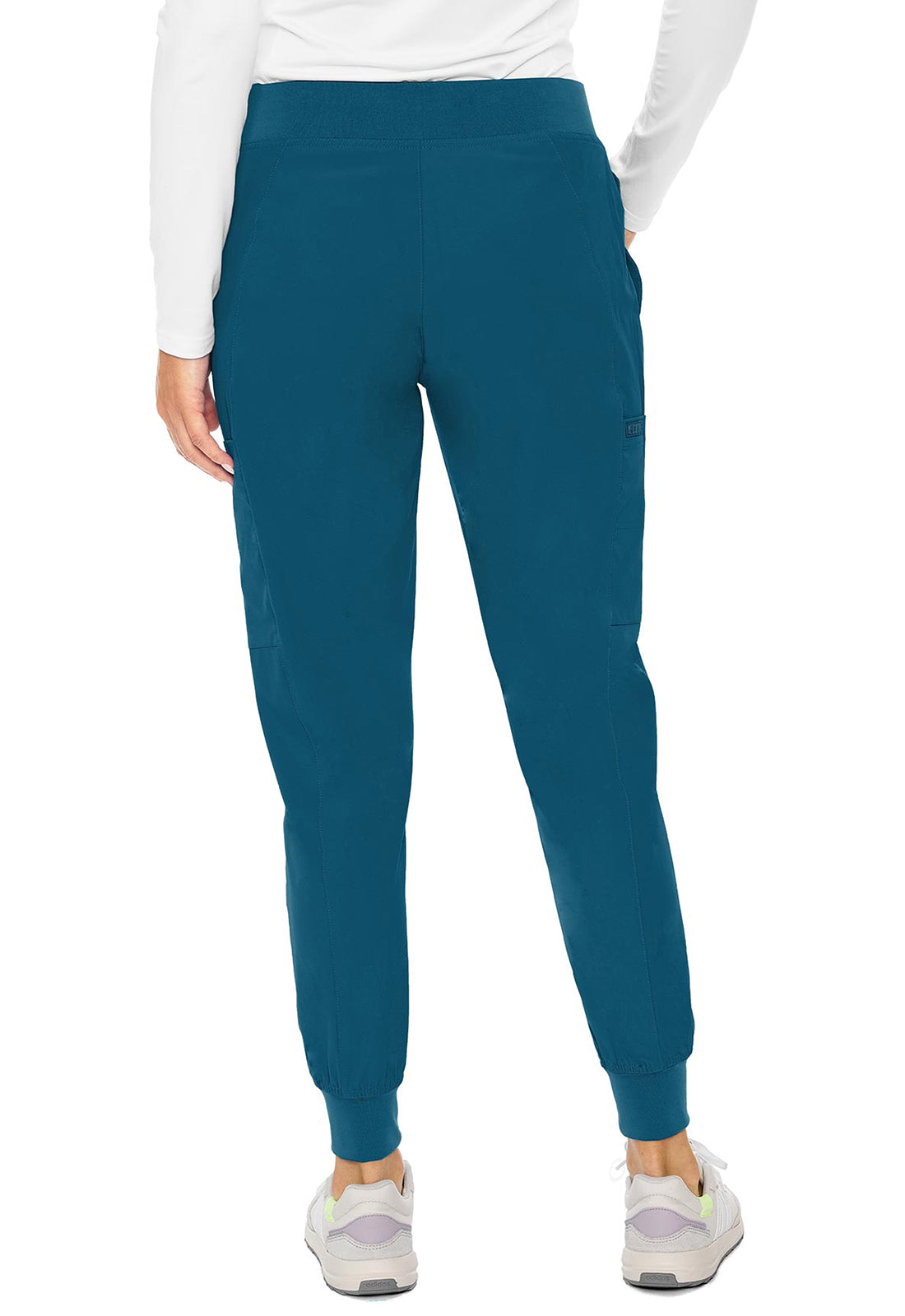 Clearance Med Couture Peaches Tall Seamed Jogger Scrub Pants