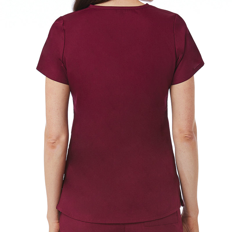 Haut d'hôpital à 2 poches et col en V Maevn Red Panda