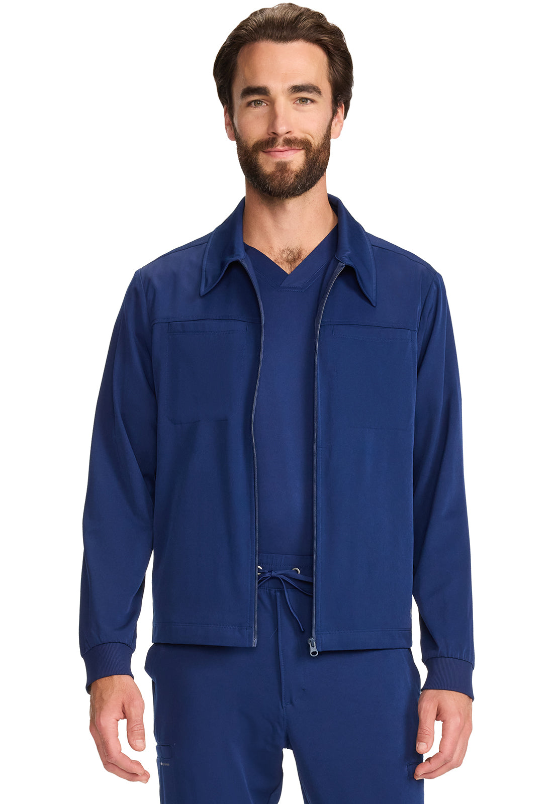 Veste médicale zippée pour homme Healing Hands HH Works