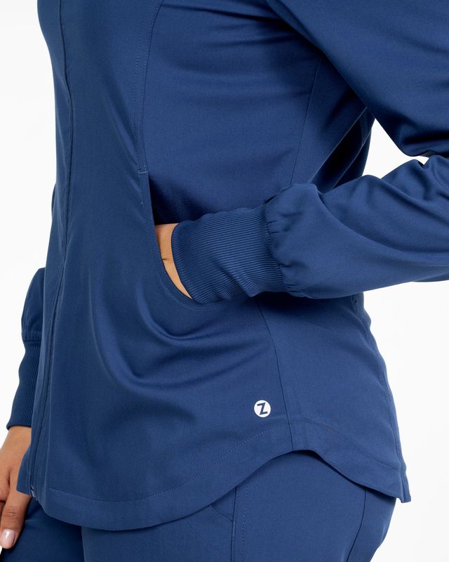 Jaqueta de Scrub para Aquecimento Zoe Alexandra Brooklyn