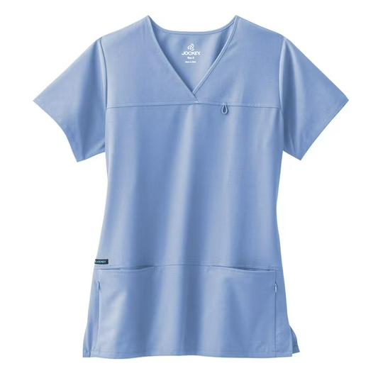 Clearance Jockey True Fit Crossover V-Neck Scrub Top