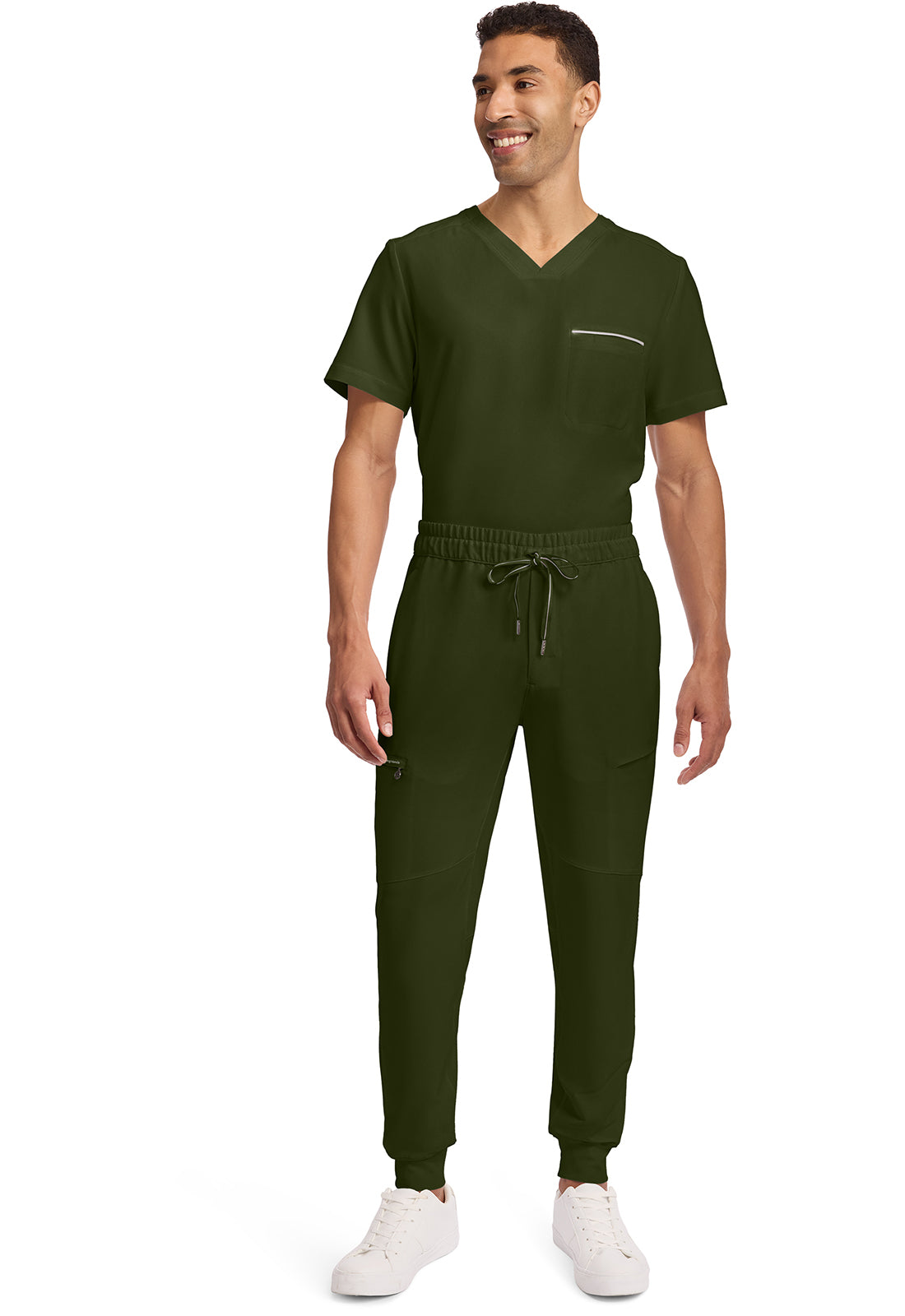 Healing Hands 360 Mens Nolen Mid Rise Jogger Scrub Pants