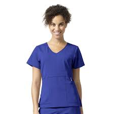 Clearance Vera Bradley Halo Collection Frida Empire Waist Scrub Top