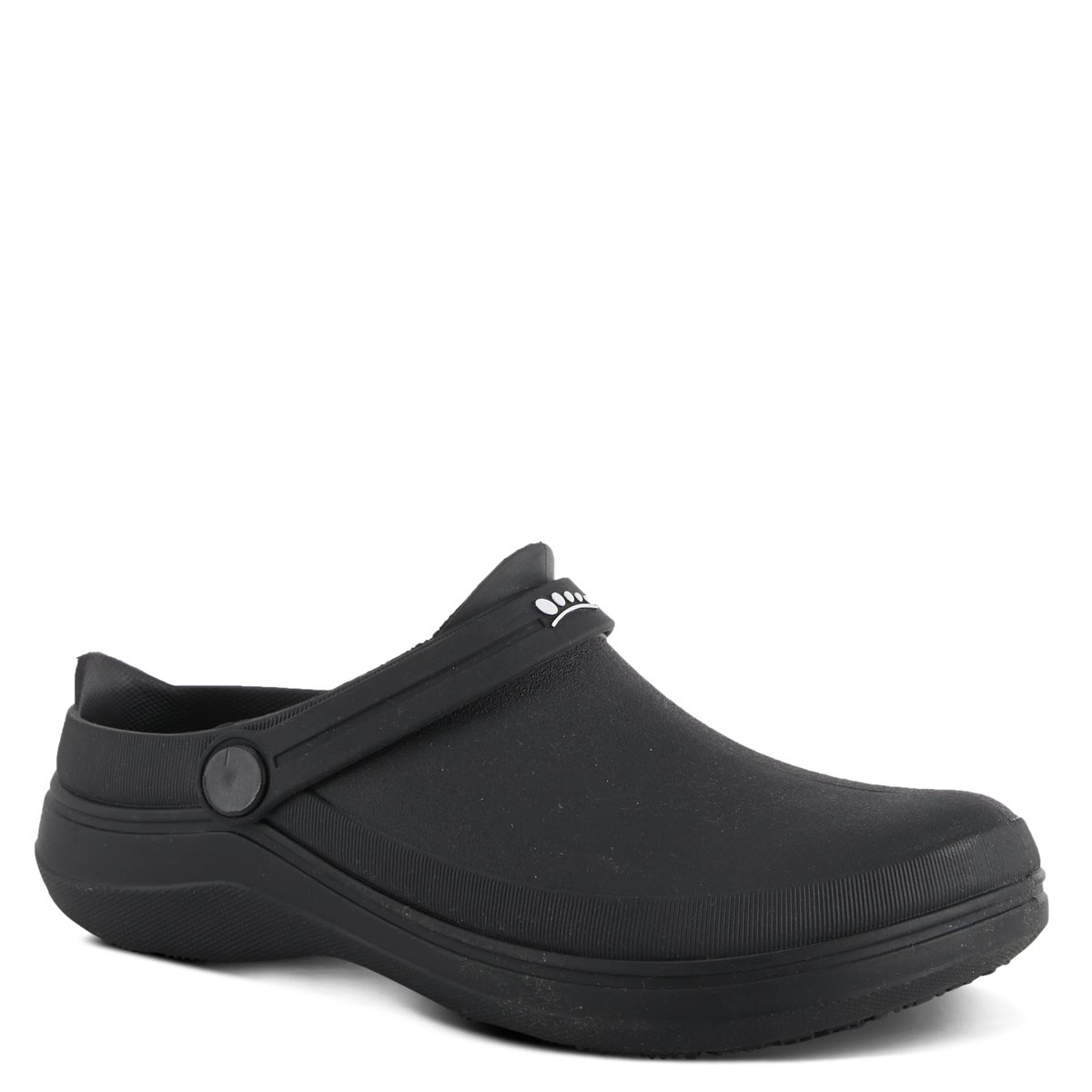 Spring Step Professional Black Avery Clogs