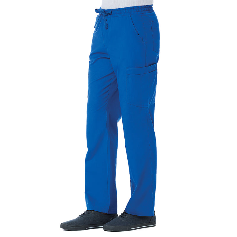Maevn Red Panda Mens Full Elastic Cargo Scrub Pants
